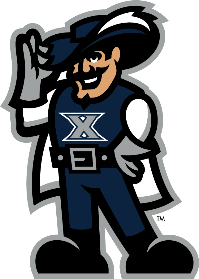 Xavier Musketeers 2008-Pres Mascot Logo v3 diy iron on heat transfer